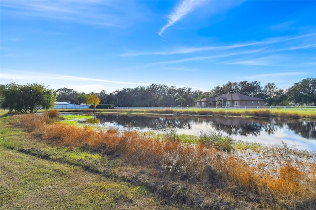 property view of water