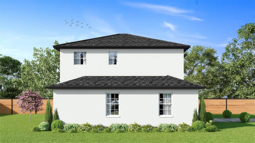 12905 Worchester Ave, Tampa, FL 33624 - view of side of property featuring stucco siding and a shingled roof