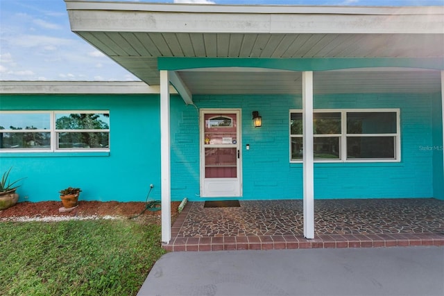 view of entrance to property