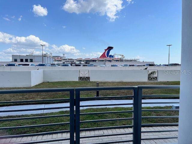 1209 E Cumberland Ave Unit 508, Tampa, FL 33602 - water view featuring fence