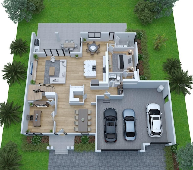 3814 W Tacon St, Tampa, FL 33629 - property floor plan