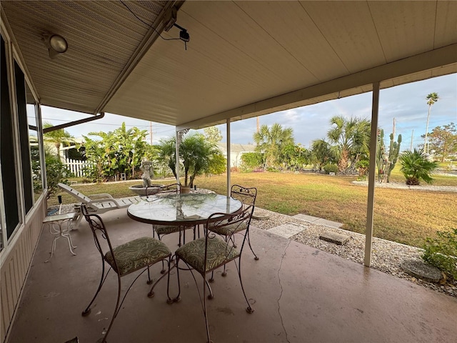 view of patio / terrace