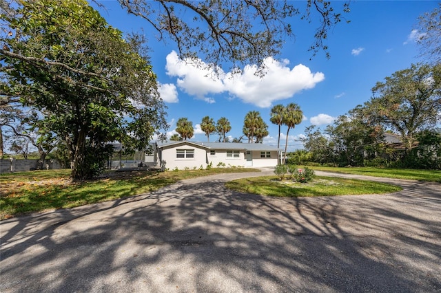 view of ranch-style home