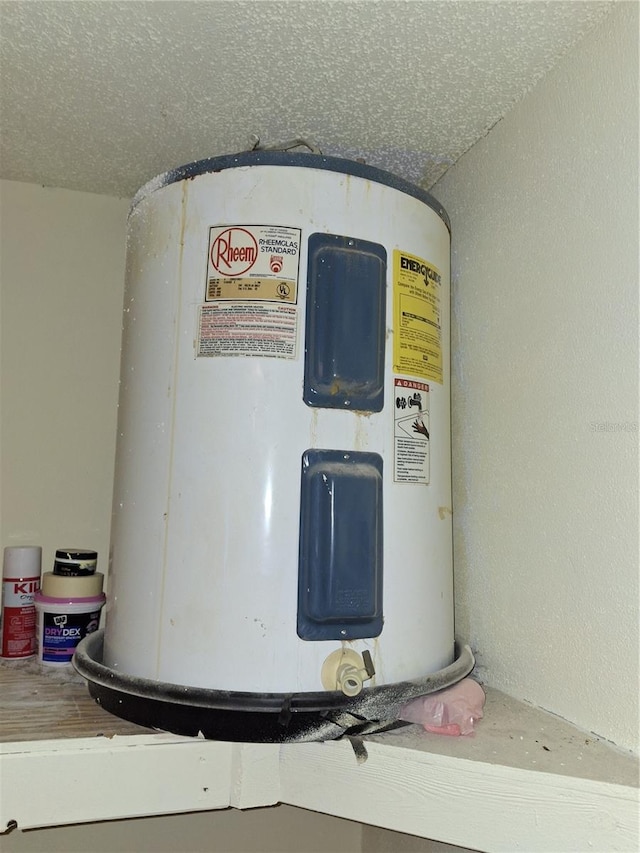 utilities featuring electric water heater