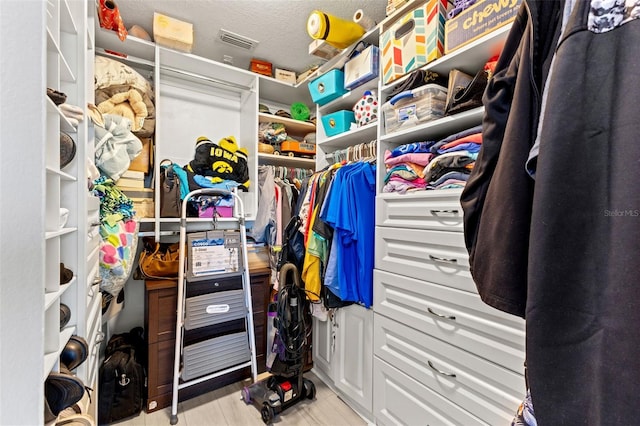 view of spacious closet