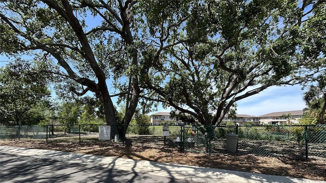 6614 10th Avenue Terrace S, Saint Petersburg, FL 33707 - exterior space with fence and a residential view