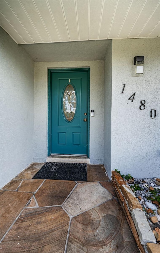 view of entrance to property