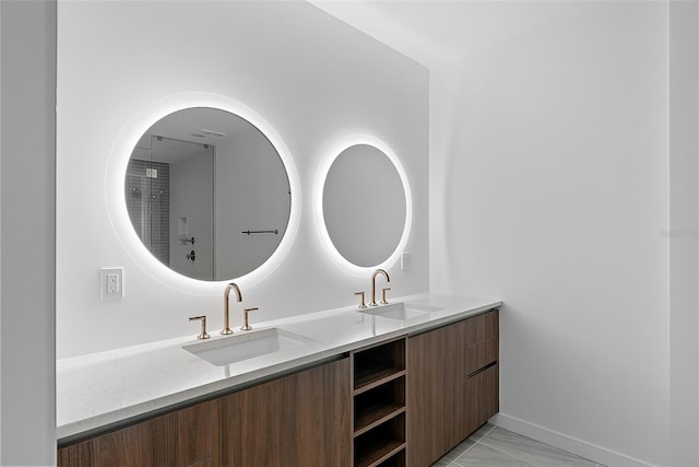 777 3rd Ave N Unit 1203, Saint Petersburg, FL 33701 - full bath featuring double vanity and baseboards