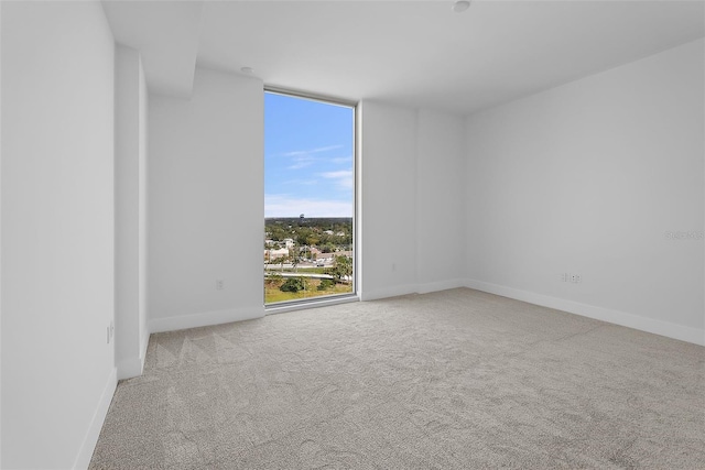 777 3rd Ave N Unit 1203, Saint Petersburg, FL 33701 - unfurnished room featuring carpet floors, expansive windows, and baseboards