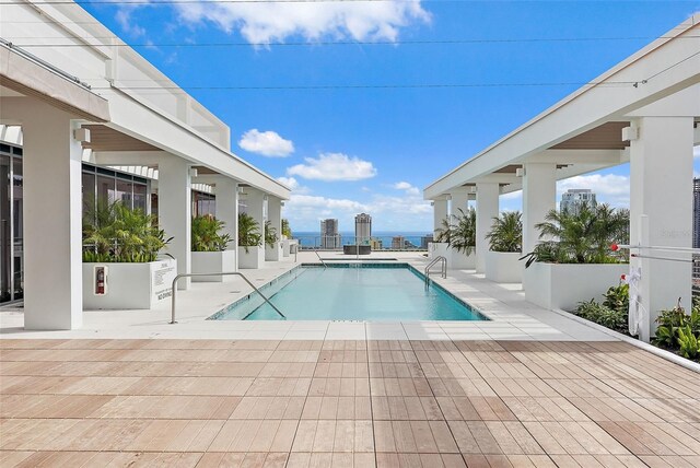777 3rd Ave N Unit 1203, Saint Petersburg, FL 33701 - community pool with a patio