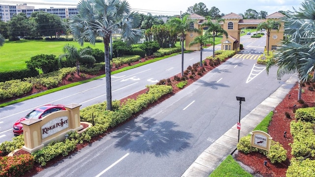 view of road