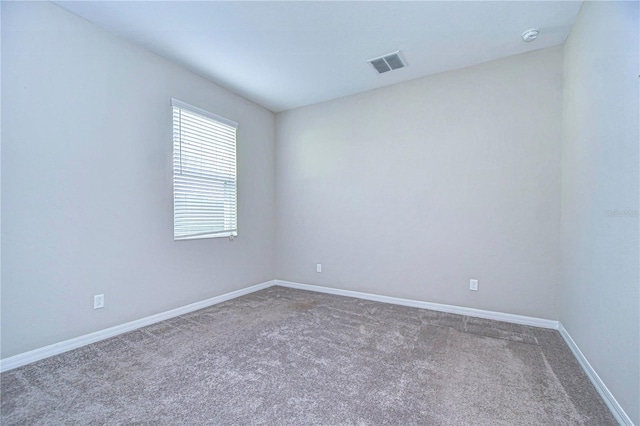 empty room with carpet floors