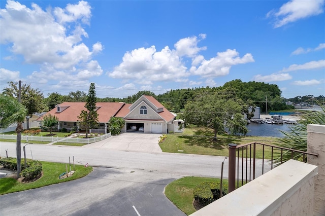 2571 Cyprus Dr Unit 1-202, Palm Harbor, FL 34684 - view of concrete surface with a water view