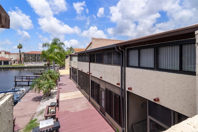 2571 Cyprus Dr Unit 1-202, Palm Harbor, FL 34684 - dock with a water view
