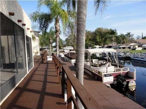 2571 Cyprus Dr Unit 1-202, Palm Harbor, FL 34684 - view of dock