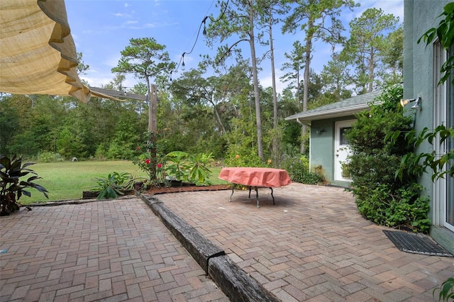 view of patio