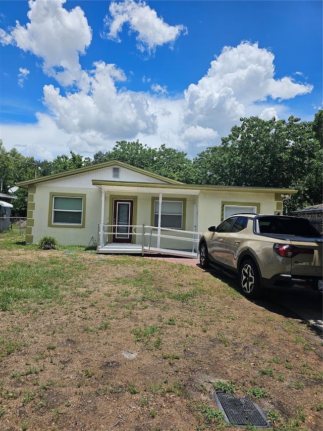 view of ranch-style house