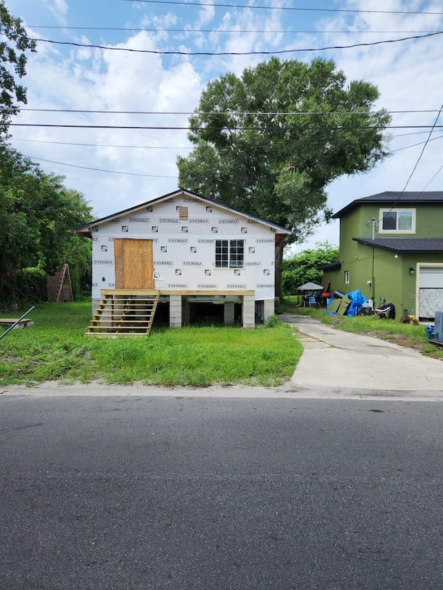 view of property in mid-construction