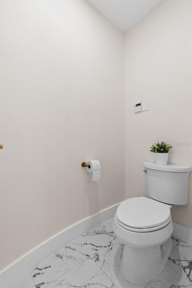 bathroom with toilet