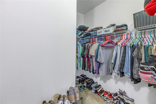 view of spacious closet