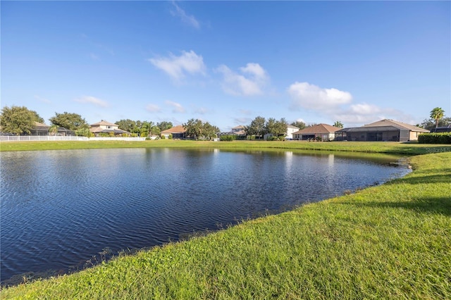 property view of water