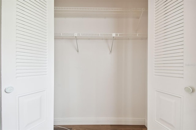 view of closet