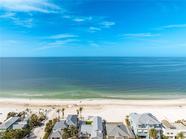 water view with a beach view