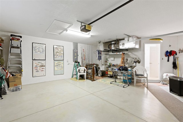 5195 Highbury Cir, Sarasota, FL 34238 - garage featuring a garage door opener