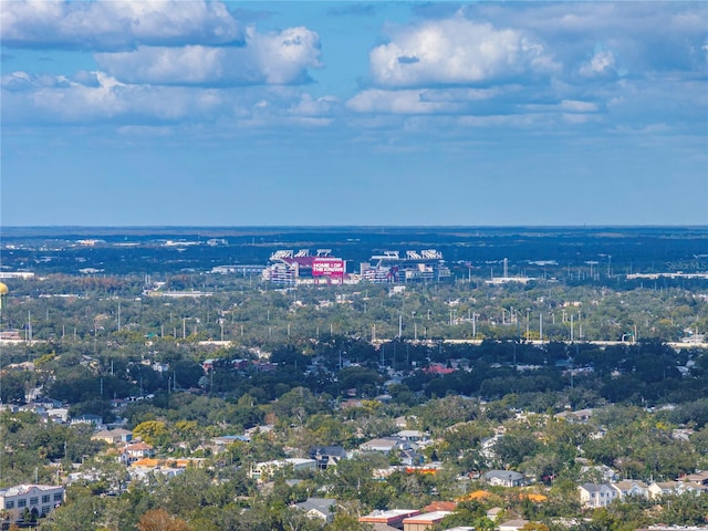 aerial view