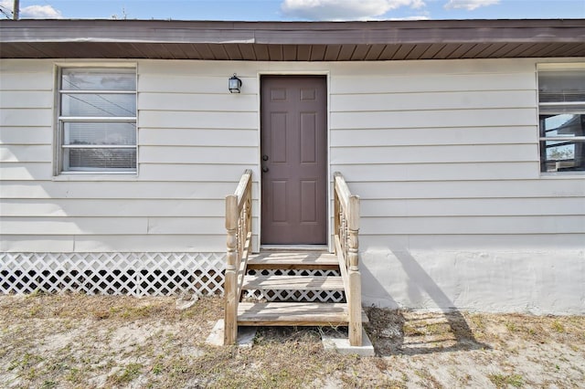 view of property entrance