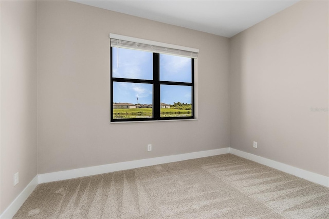 empty room featuring carpet