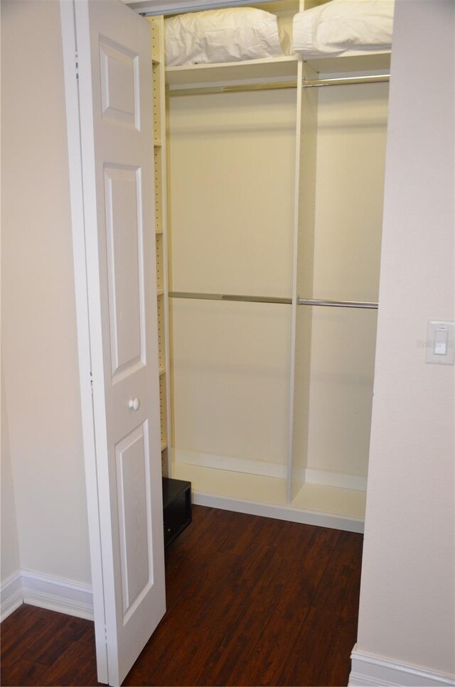 view of closet