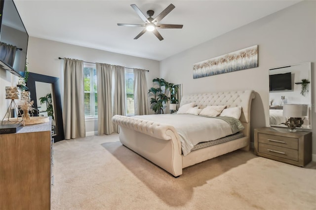 101 Brookover Ln, Brandon, FL 33511 - bedroom with ceiling fan and light carpet