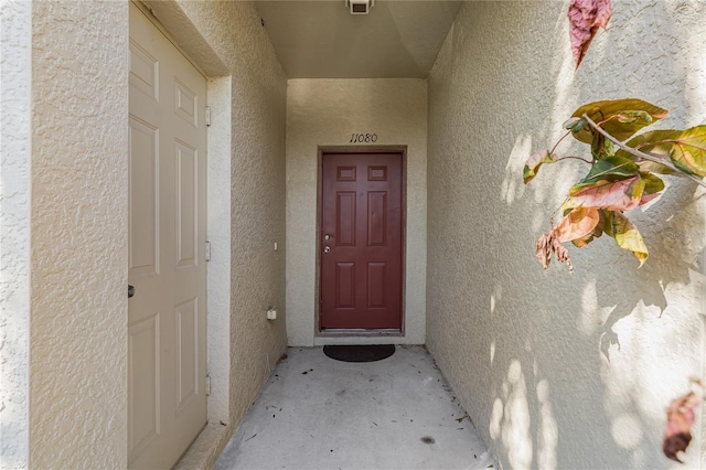 view of entrance to property