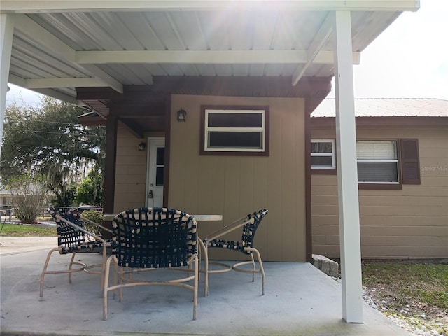 view of patio / terrace