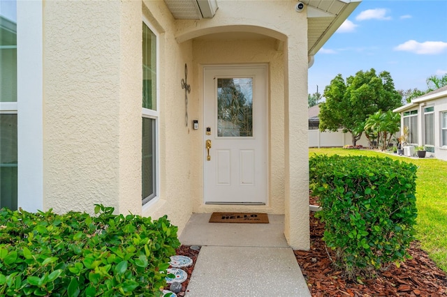 view of property entrance