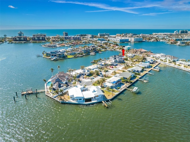 5412 Pali Way, St Pete Beach, FL 33706 - view of urban area with a nearby body of water