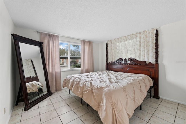 3361 Scorecard Dr Unit 0, New Port Richey, FL 34655 - bedroom featuring light tile patterned floors and a textured ceiling