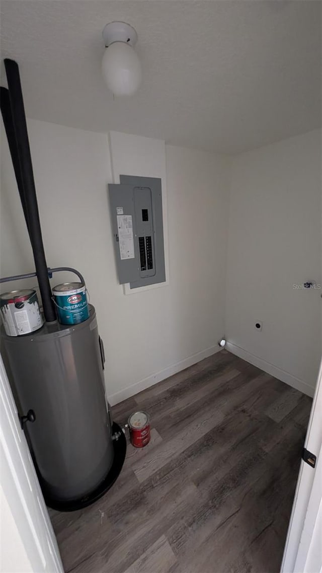 utility room with electric panel