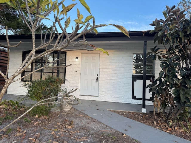 view of property entrance