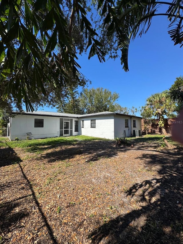 view of rear view of house