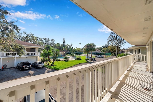 2937 Bough Ave Unit D, Clearwater, FL 33760 - view of balcony
