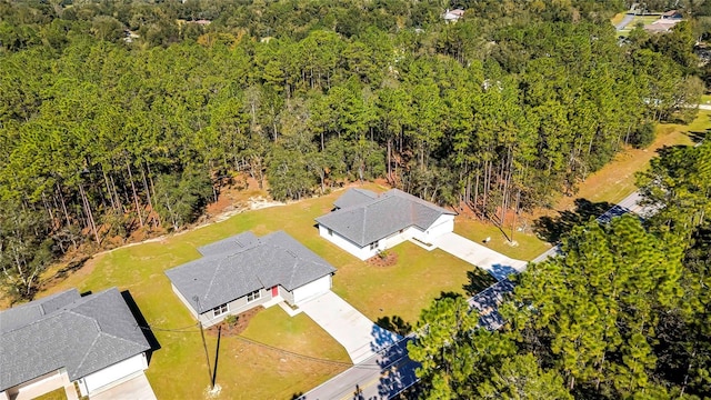 8118 N Santos Dr, Citrus Springs, FL 34434 - aerial view of a heavily wooded area