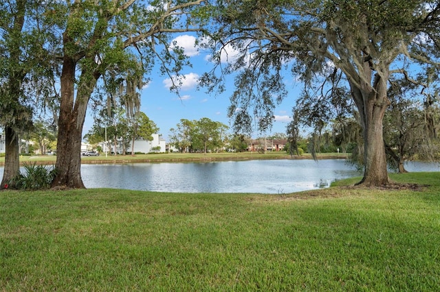 property view of water