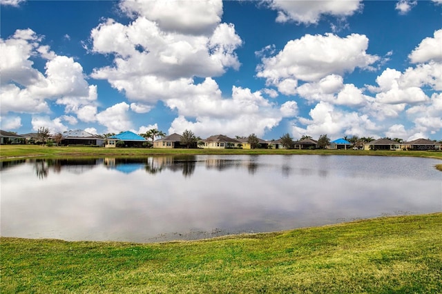 property view of water