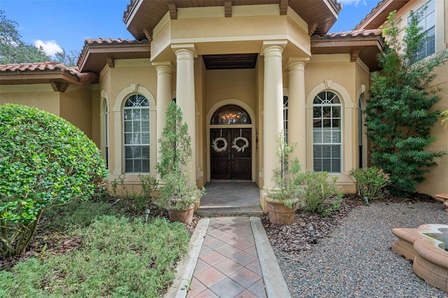 view of entrance to property