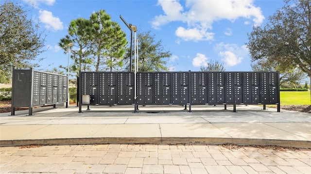 view of home's community with a mail area