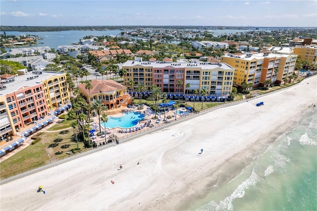 16500 Gulf Blvd Unit 352, North Redington Beach, FL 33708 - bird's eye view of extended coastline and a pool area