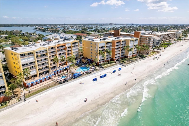 16500 Gulf Blvd Unit 352, North Redington Beach, FL 33708 - drone / aerial view of expansive beach and apartment complex / building
