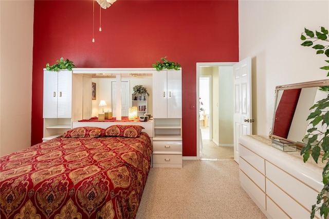 24617 Laurel Ridge Dr, Lutz, FL 33559 - bedroom with a high ceiling